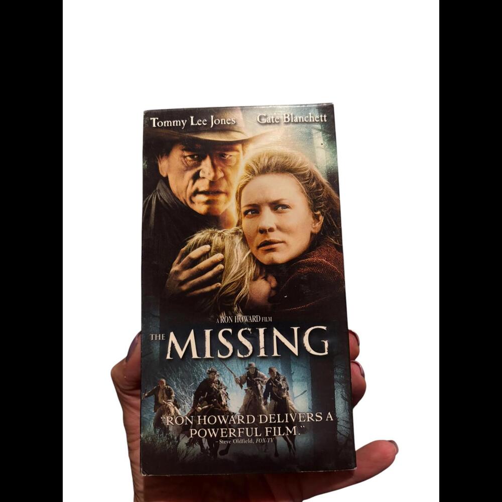 The Missing - VHS Movie - Tommy Lee Jones & Cate Blanchett